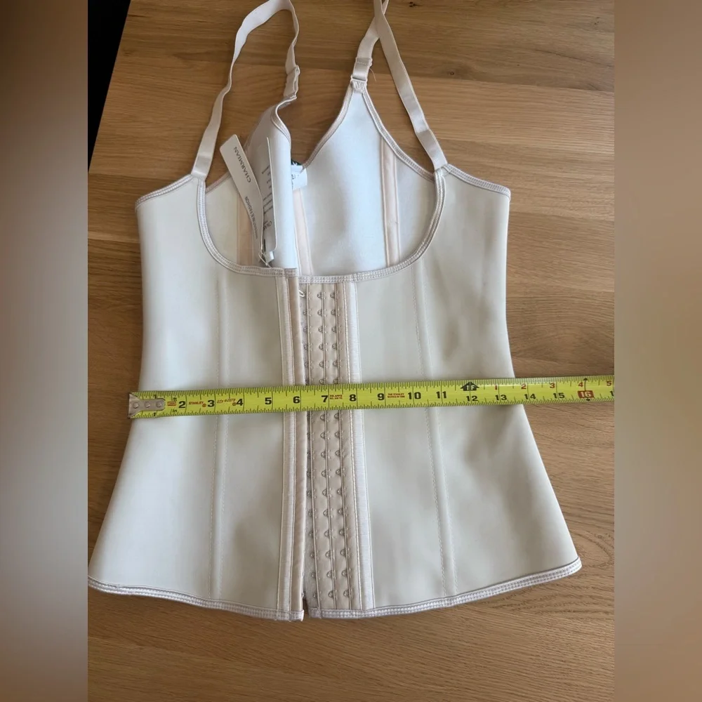 Women's Cream Corset - Picture 6 of 9
